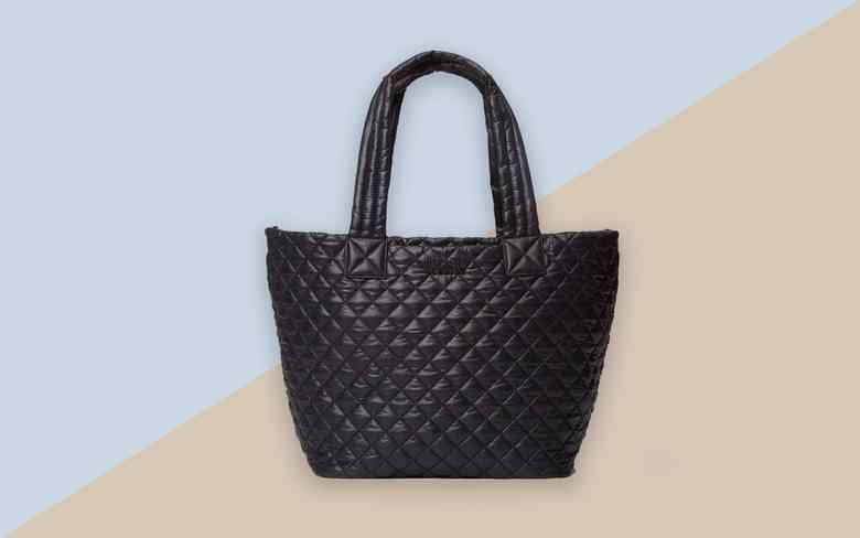 This journey tote is light-weight, packable, and simple to maintain organized